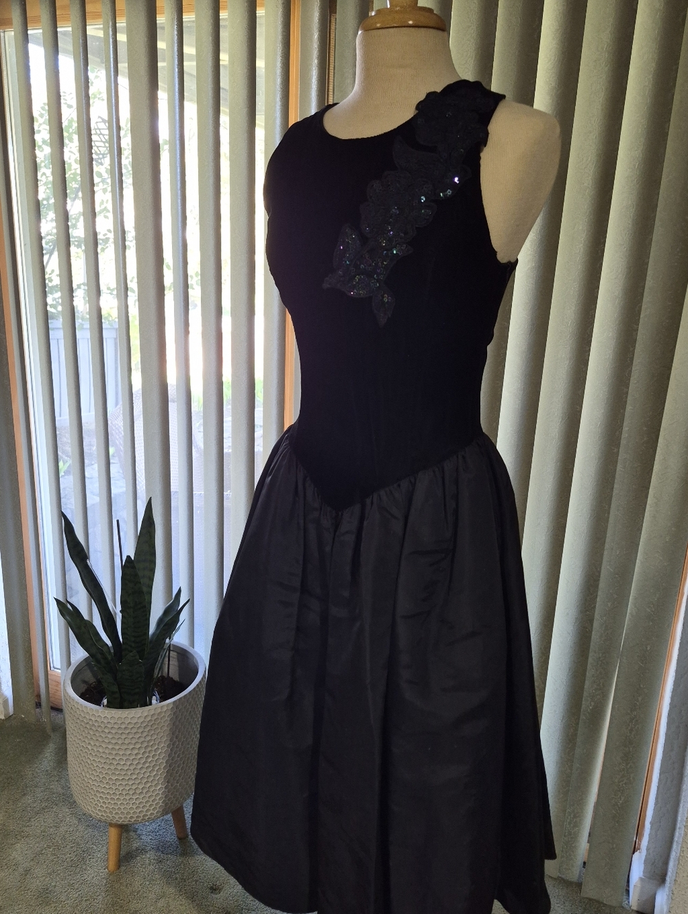 Black Formal Evening Dress